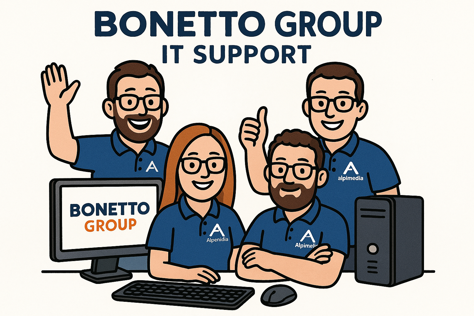 Supporto IT Bonetto Group - Alpimedia
